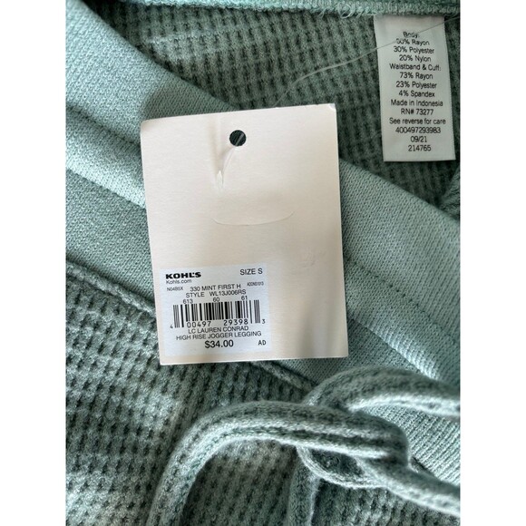 Lauren Conrad Womens Pajama Pants Joggers Size Small NEW - Picture 6 of 6